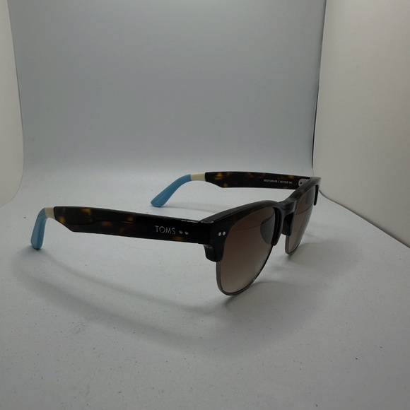 TOMS Sunglasses - Lobamba in Gloss Tortoise Shell with Amber Gradient Lens - Picture 2 of 2